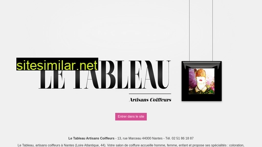 letableau-artisanscoiffeurs.com alternative sites