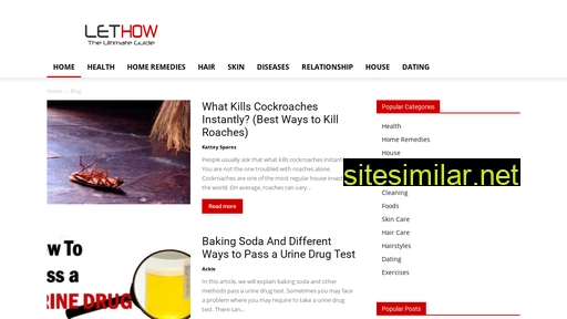lethow.com alternative sites