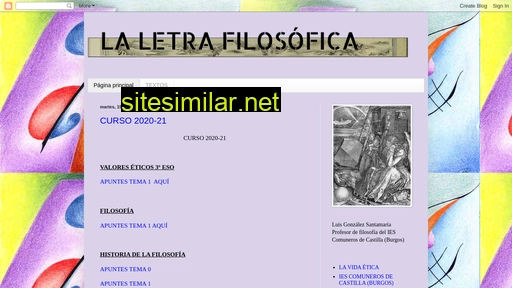 letrafilosofica.blogspot.com alternative sites