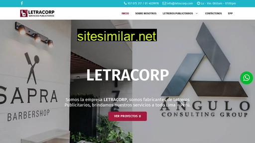 Letracorp similar sites