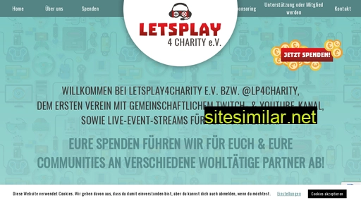 letsplay4charity.com alternative sites