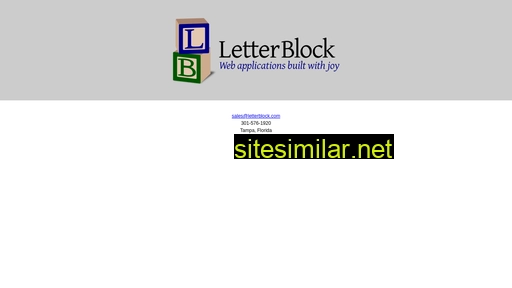 Letterblock similar sites