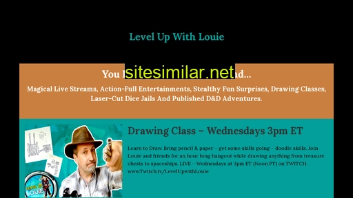 levelupwithlouie.com alternative sites
