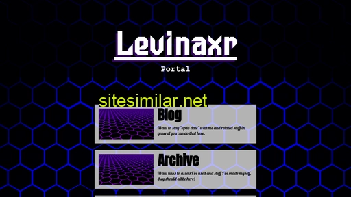 Levinaxr similar sites