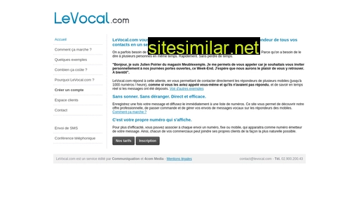 levocal.com alternative sites