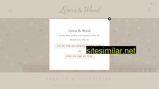 lewisandwood.com alternative sites