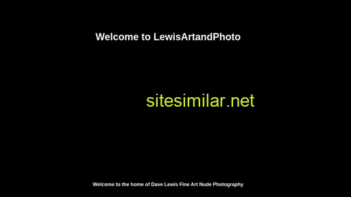 Lewisartandphoto similar sites