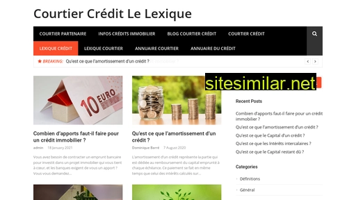 lexique-courtier-credit.com alternative sites