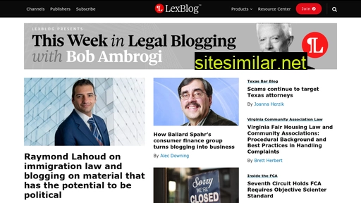 Lexblog similar sites