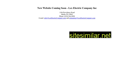 Lexelectricco similar sites