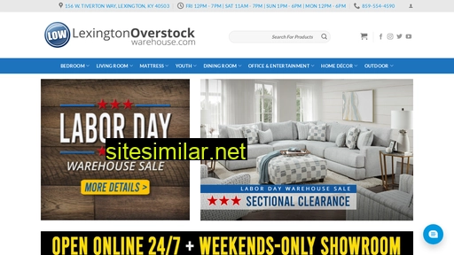 lexingtonoverstockwarehouse.com alternative sites