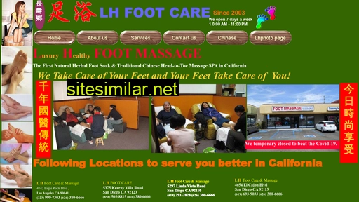 Lhfootcare similar sites