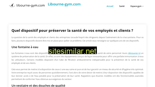 libourne-gym.com alternative sites