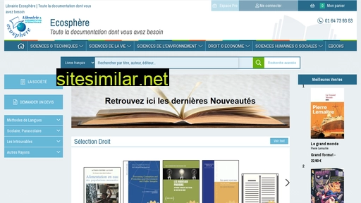 librairie-ecosphere.com alternative sites