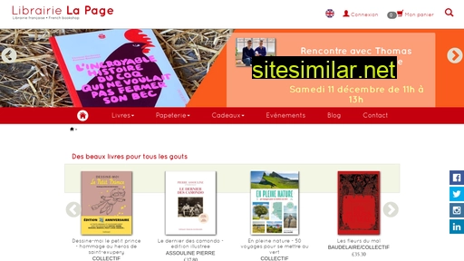 librairielapage.com alternative sites