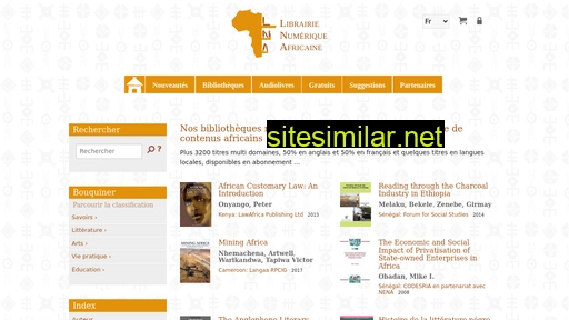 librairienumeriqueafricaine.com alternative sites
