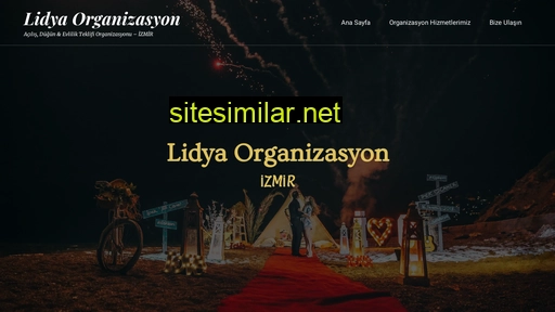 lidyaorganizasyon.com alternative sites