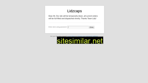 lidzcaps.com alternative sites