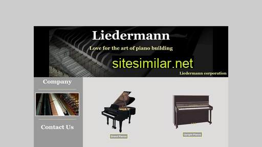 Liedermannpianos similar sites