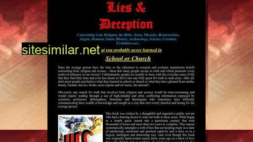 lies-deception.com alternative sites