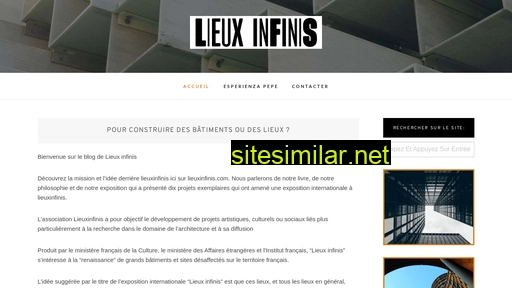 lieuxinfinis.com alternative sites