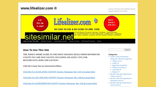 Lifealizer similar sites