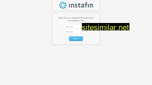 lifebankfoundation.instafin.com alternative sites