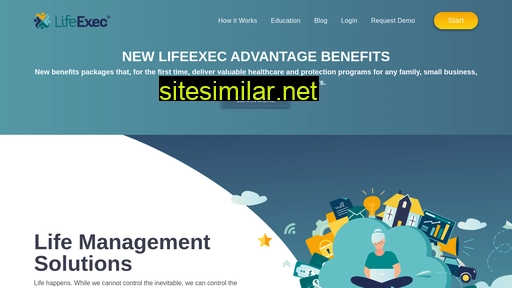 lifeexec.com alternative sites