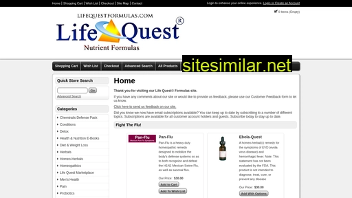lifequestformulas.com alternative sites