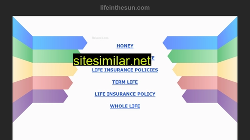 lifeinthesun.com alternative sites