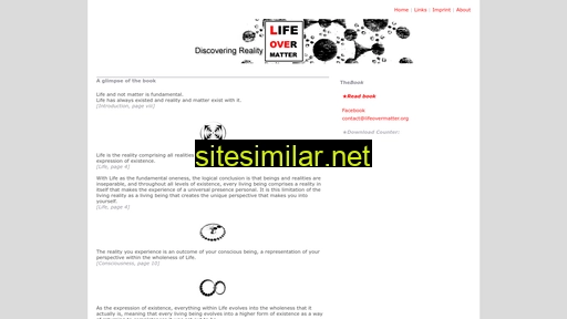 lifeovermatter.com alternative sites