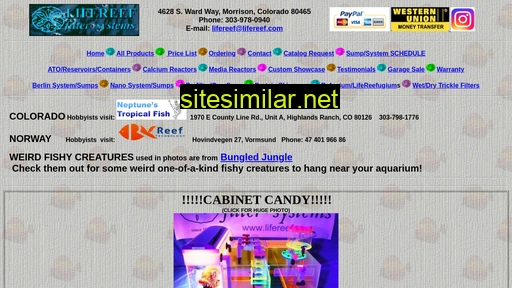 lifereef.com alternative sites