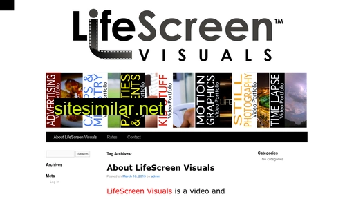 Lifescreenvisuals similar sites