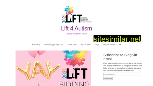 lift4autism.com alternative sites