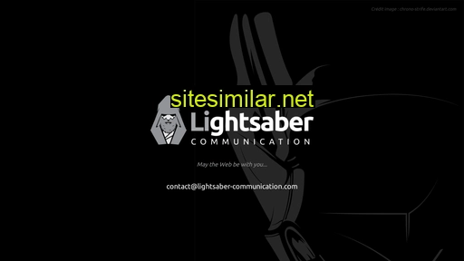 Lightsaber-communication similar sites