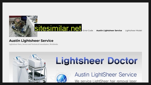 lightsheerdoctor.com alternative sites