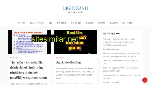 Lightxanh similar sites