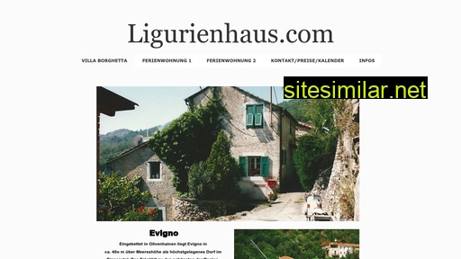 ligurienhaus.com alternative sites