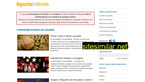 liguriainfesta.com alternative sites