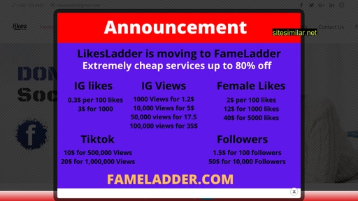 likesladder.com alternative sites