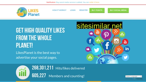 likesplanet.com alternative sites