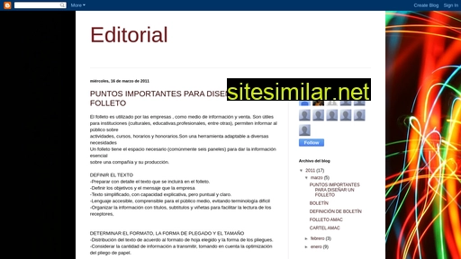 Lilieditorial similar sites