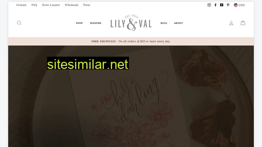 lilyandval.com alternative sites