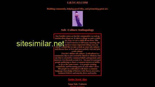 lilycat.com alternative sites