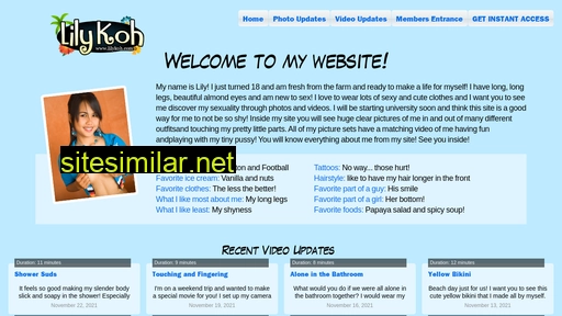 lilykoh.com alternative sites