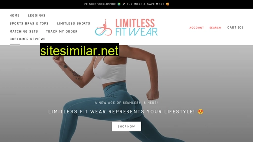 limitlessfitwear.com alternative sites