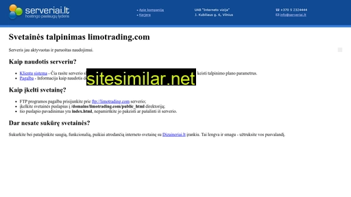 limotrading.com alternative sites