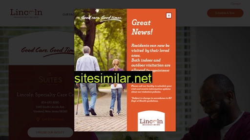 lincolnspecialtycare.com alternative sites