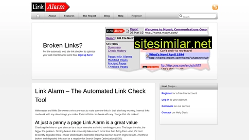 linkalarm.com alternative sites