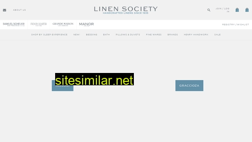 linensociety.com alternative sites